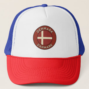 Denmark Danmark Trucker Hat