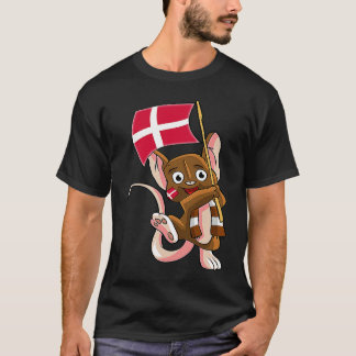 Denmark Fan Mouse T-Shirt