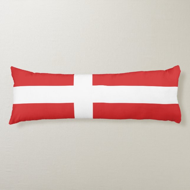 Denmark flag body cushion (Front)