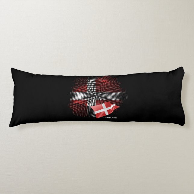 Denmark flag body cushion (Front)