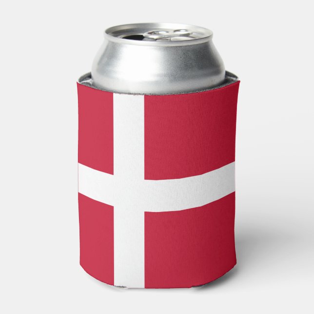 Denmark Flag Can Cooler (Can Front)