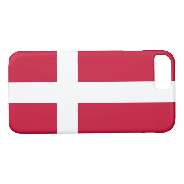 Denmark Flag Case-Mate iPhone Case (Back (Horizontal))