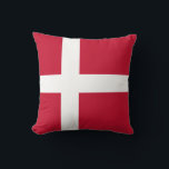 Denmark Flag Cushion<br><div class="desc">Patriotic flag of Denmark.</div>