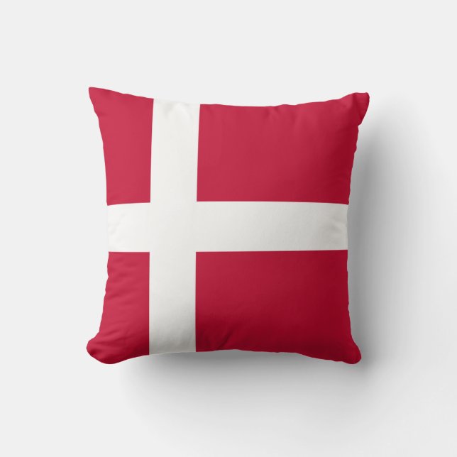 Denmark Flag Cushion (Front)