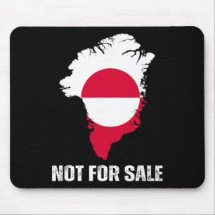 Denmark Flag Greenland Is Not For Sale Annexe Gree Mouse Mat