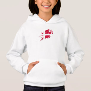 Denmark Flag Inside Me, scandinavia Claw Mark