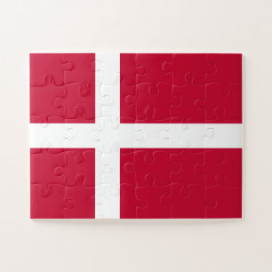 Denmark Flag Jigsaw Puzzle
