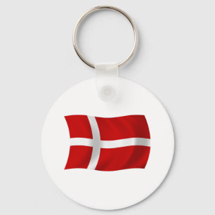 Denmark Flag Keychain