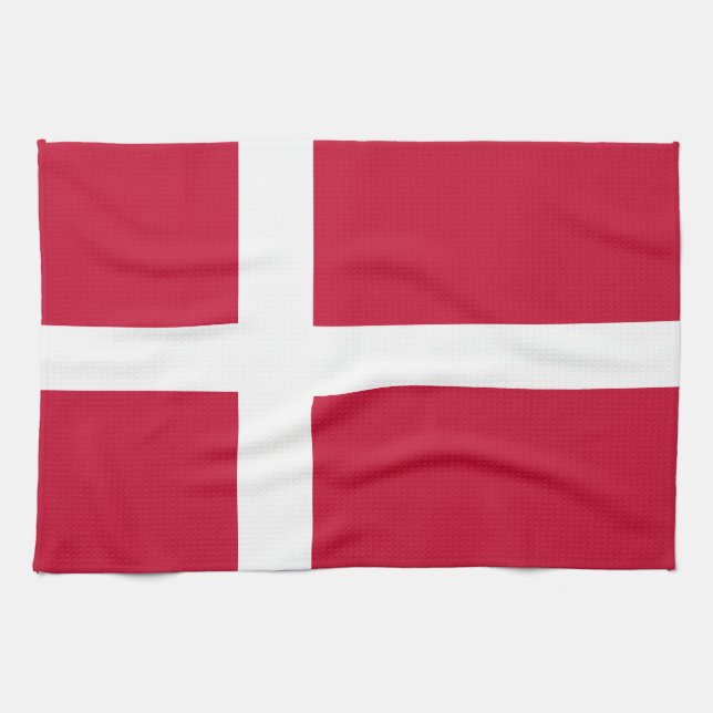 Denmark flag Kitchen Towels (Horizontal)