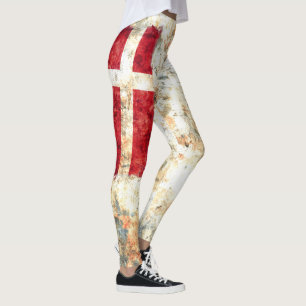 Denmark Flag Leggings