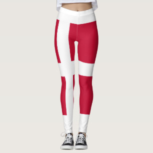 Denmark flag Leggings