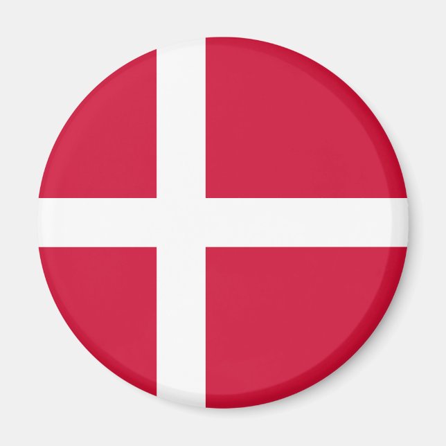 Denmark Flag Magnet (Front)