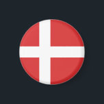 Denmark flag magnet<br><div class="desc">An ideal gift for all those who are patriotic of their country!</div>