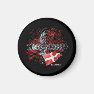 Denmark flag magnet