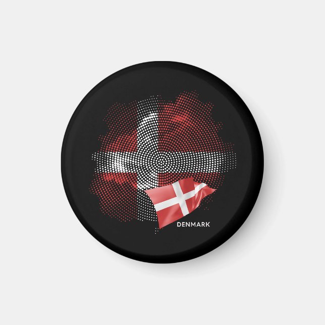 Denmark flag magnet (Front)