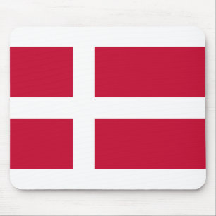 Denmark Flag Mouse Mat
