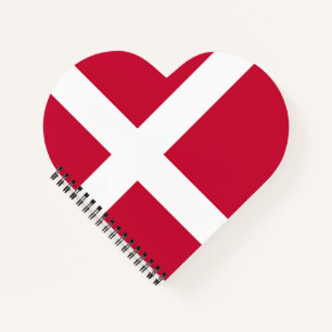 Denmark Flag Notebook