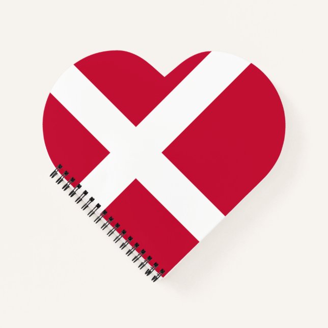 Denmark Flag Notebook (Front)