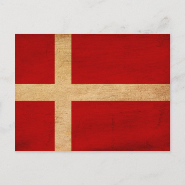 Denmark Flag Postcard (Front)
