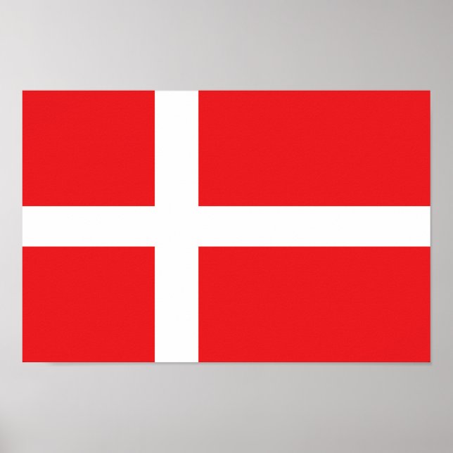 Denmark flag poster (Front)