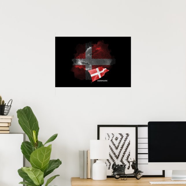Denmark flag poster (Home Office)