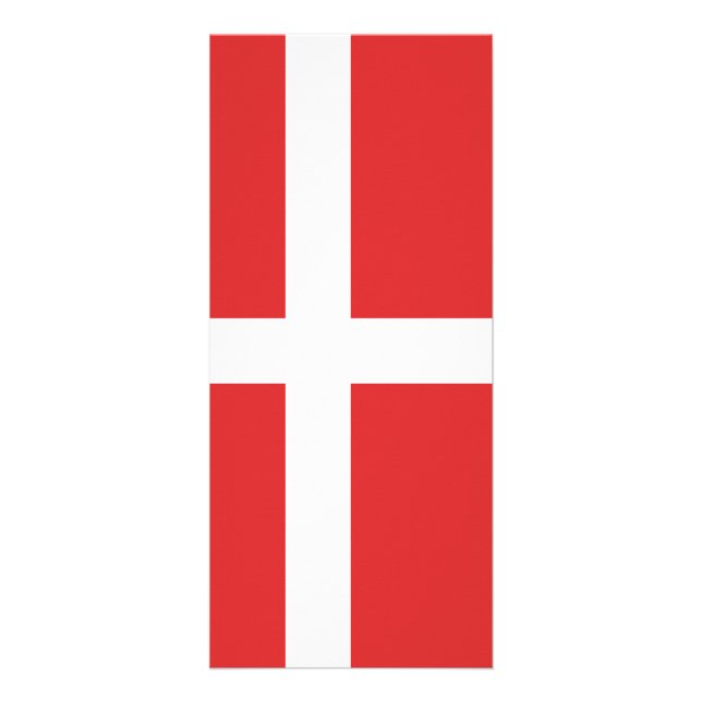Denmark flag rack card (Front)