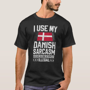 Denmark Flag Souvenirs For Danes Men & Women 2 T-Shirt