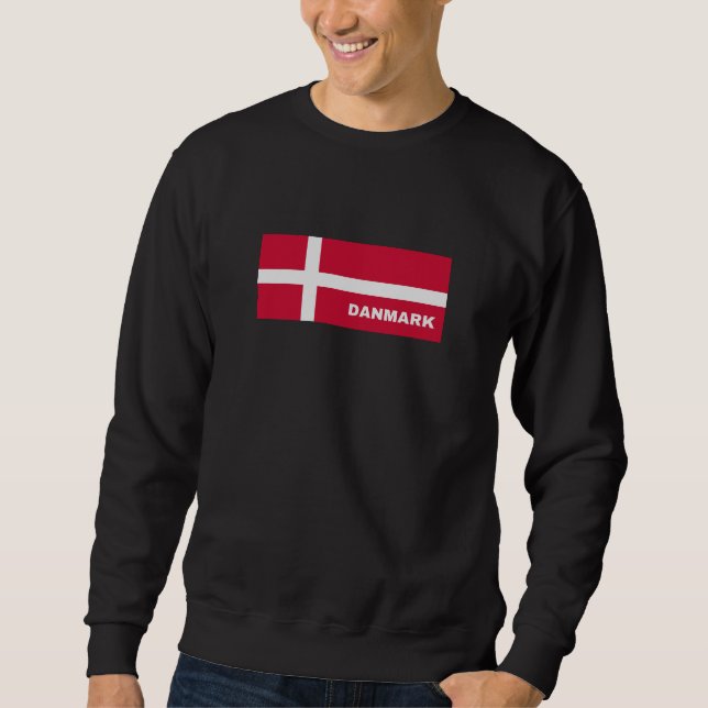 Denmark Flag Sweatshirt (Front)