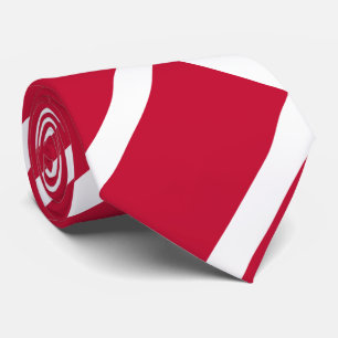 Denmark Flag Tie