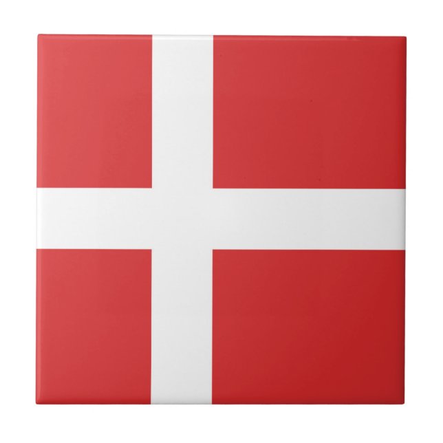 Denmark flag tile (Front)