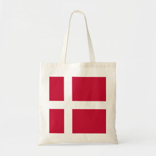 Denmark Flag Tote Bag