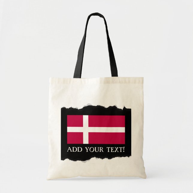 Denmark flag tote bag (Front)