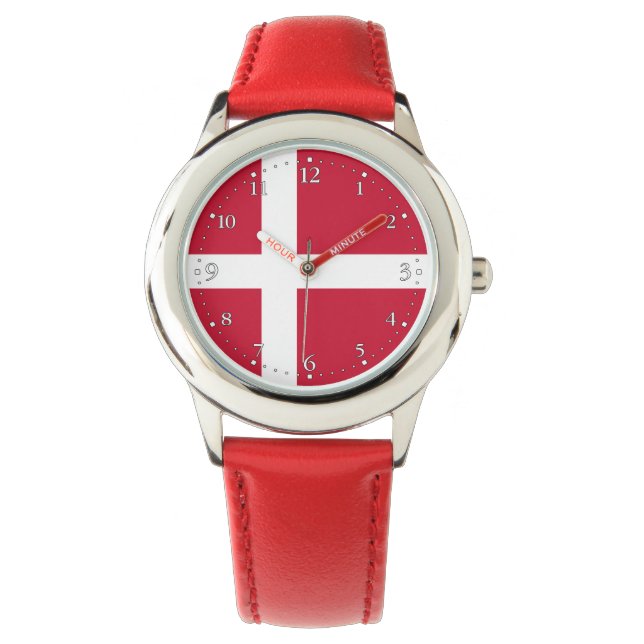 Denmark Flag Watch (Front)
