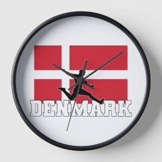 Denmark Football Soccer National Team  Clock
