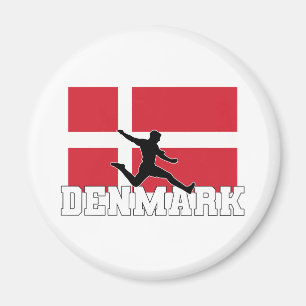 Denmark Football Soccer National Team Magnet