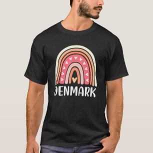 Denmark For Women Rainbow Hearts T-Shirt