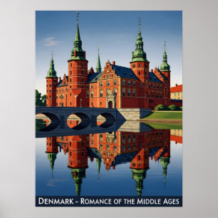 Denmark – Frederiksborg Castle Poster