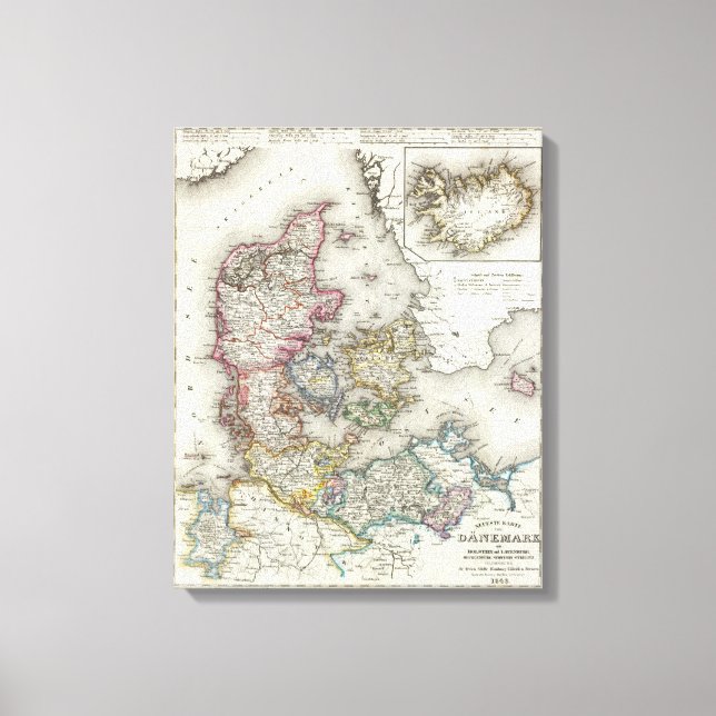 Denmark, Germany Canvas Print (Front)