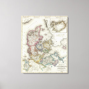 Denmark, Germany Canvas Print