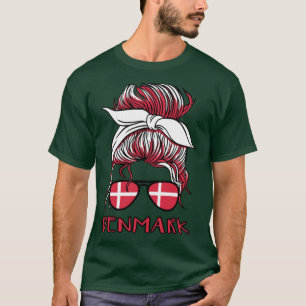 Denmark Girl Football World Cup 2022 Danish Women T-Shirt