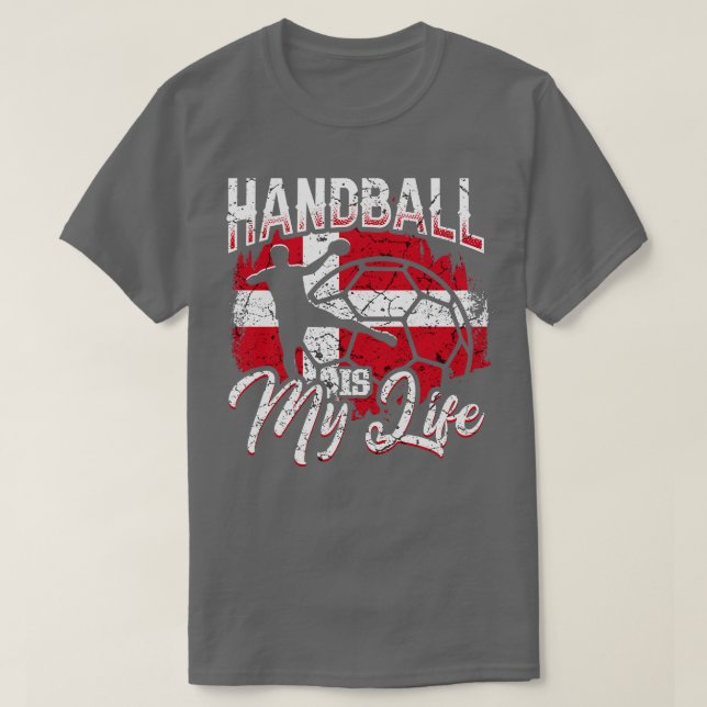 Denmark Handball 1 T-Shirt (Design Front)