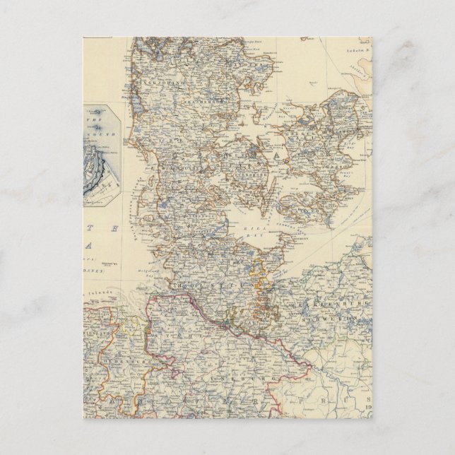 Denmark, Hanover, Brunswick, Mecklenburg Postcard (Front)