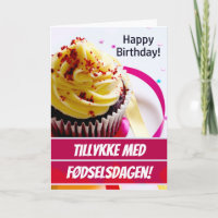 Denmark Happy Birthday Wish in Danish Birthday  