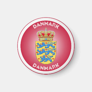 Denmark Heritage Emblem Magnet