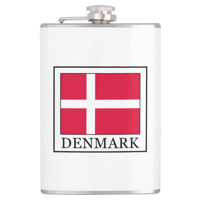 Denmark Hip Flask (Front)