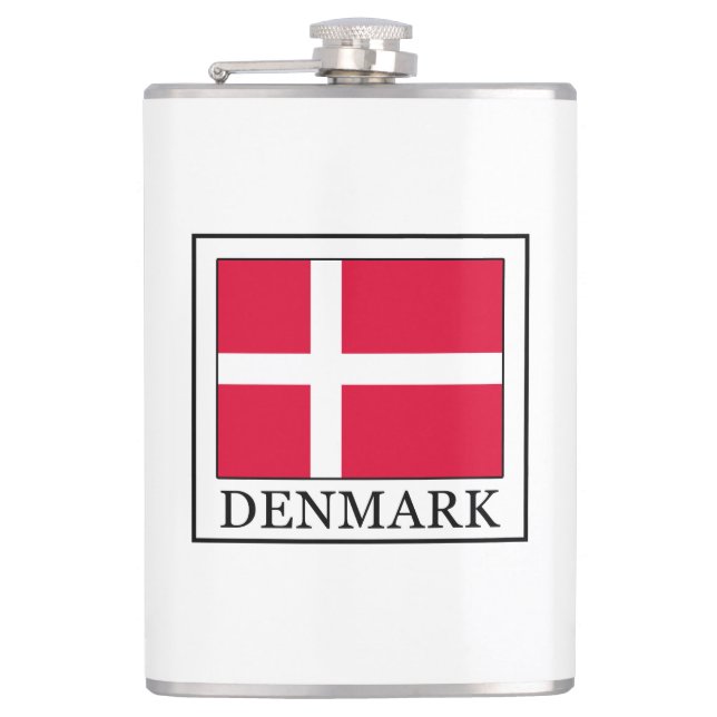 Denmark Hip Flask (Front)