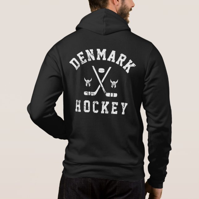 Denmark Ice Hockey Hoodie (Back)
