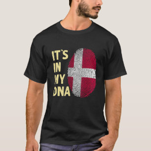 Denmark In My Dna Danish Flag Team Denmark T-Shirt
