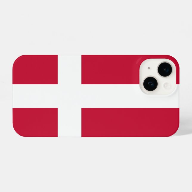 Denmark iPhone Case (Back Horizontal)