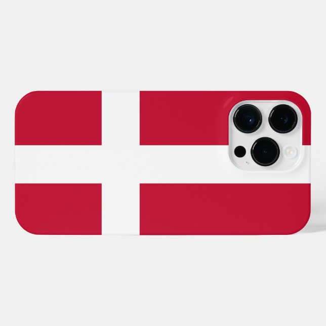 Denmark iPhone Case (Back Horizontal)